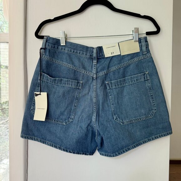 NWT Citizens of Humanity Frances Denim Jean Shorts in Coastal Blue 27 - Picture 6 of 15